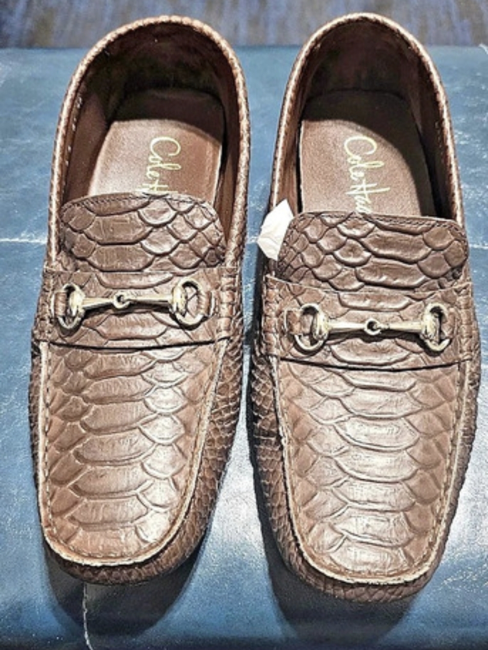 Cole Haan Women's Brown Bit Moccasins